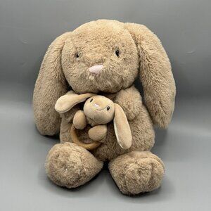 Animal Adventure Baby's First Spring Bunny Rabbit Plush & Rattle 12" 2023